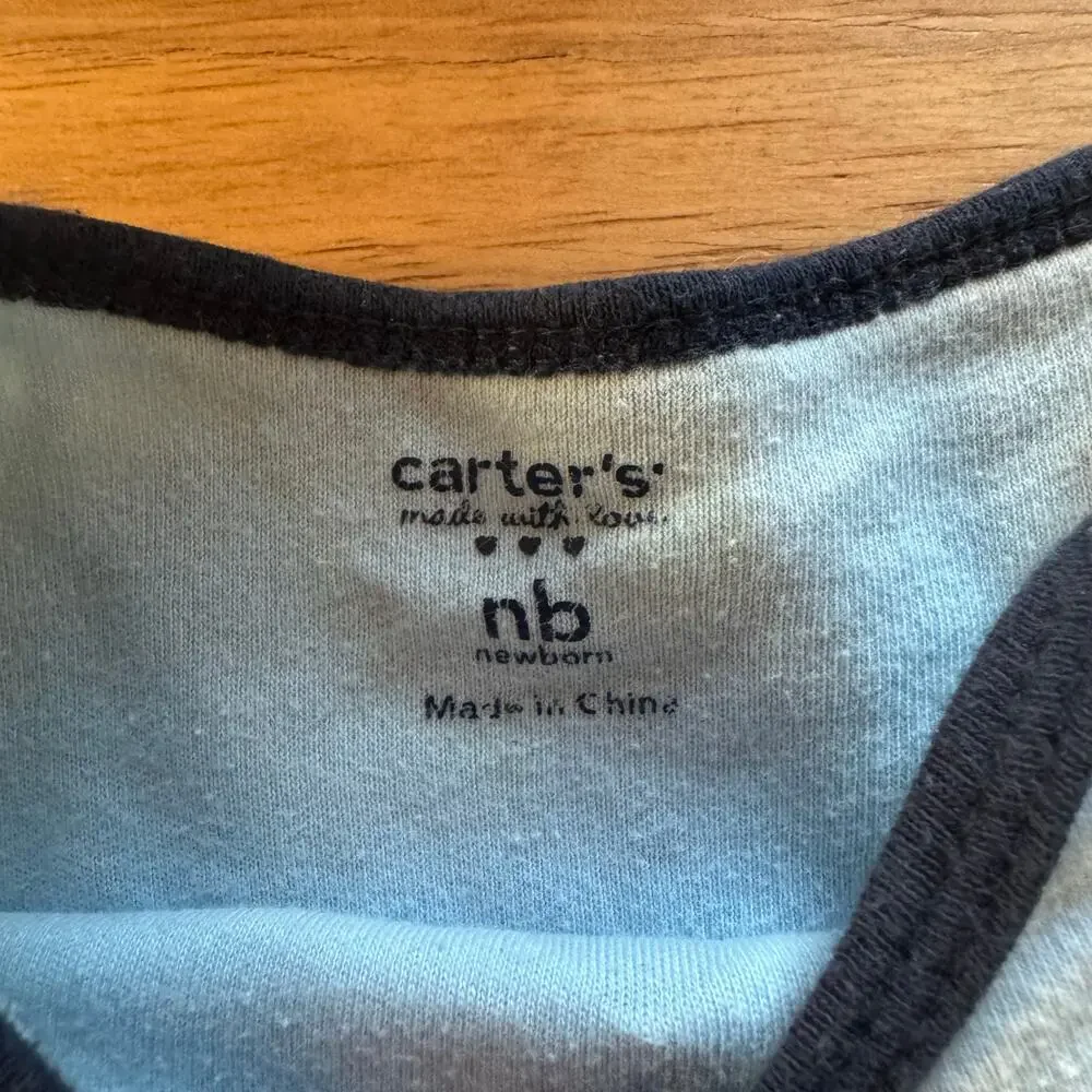 Onesie, Layette Top, and Infant Hat Bundle